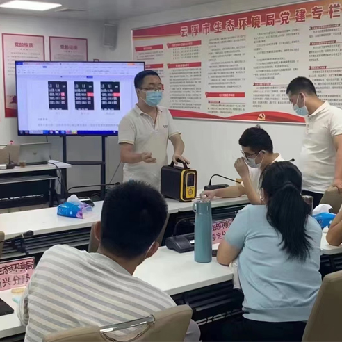 逸云天氣體檢測儀，為推進生態(tài)環(huán)境執(zhí)法能力建設提供一份助力!